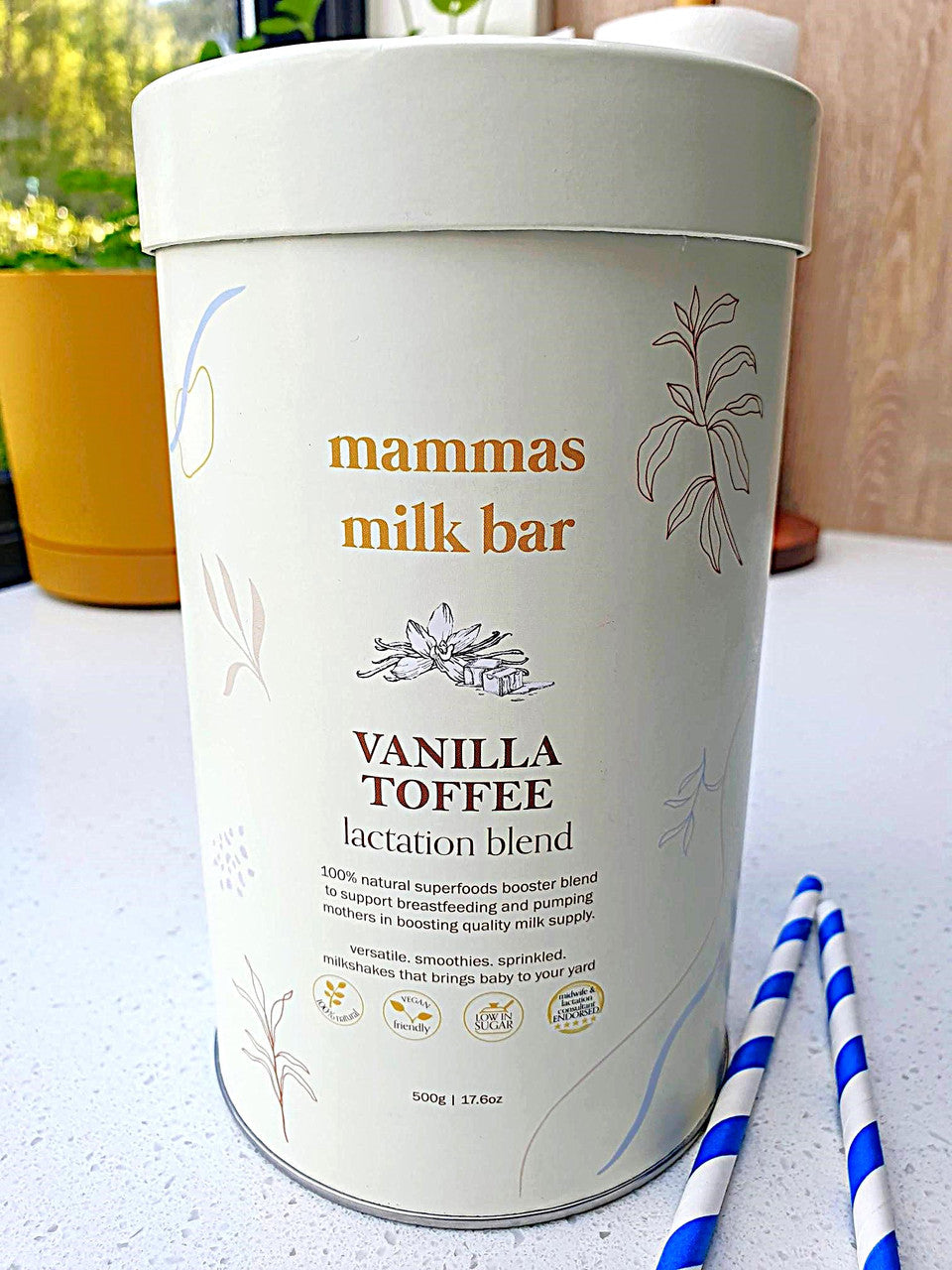 Mammas Milk Bar Lactation Blend Smoothie Vanilla