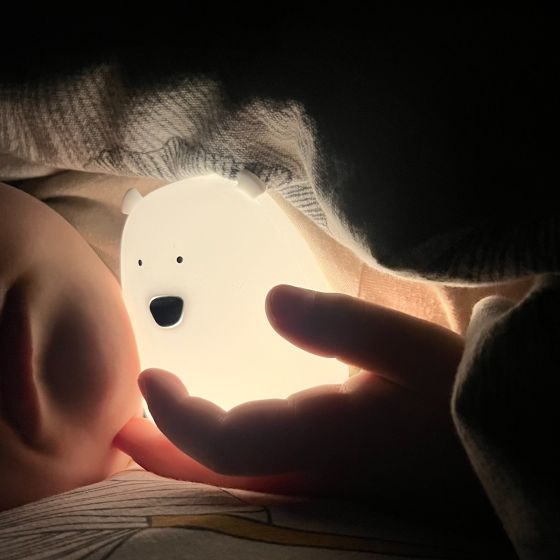 Big Bear Silicone Night Light with Remote Control