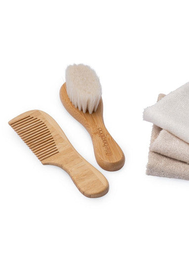 Little Bamboo Brush & Comb Set