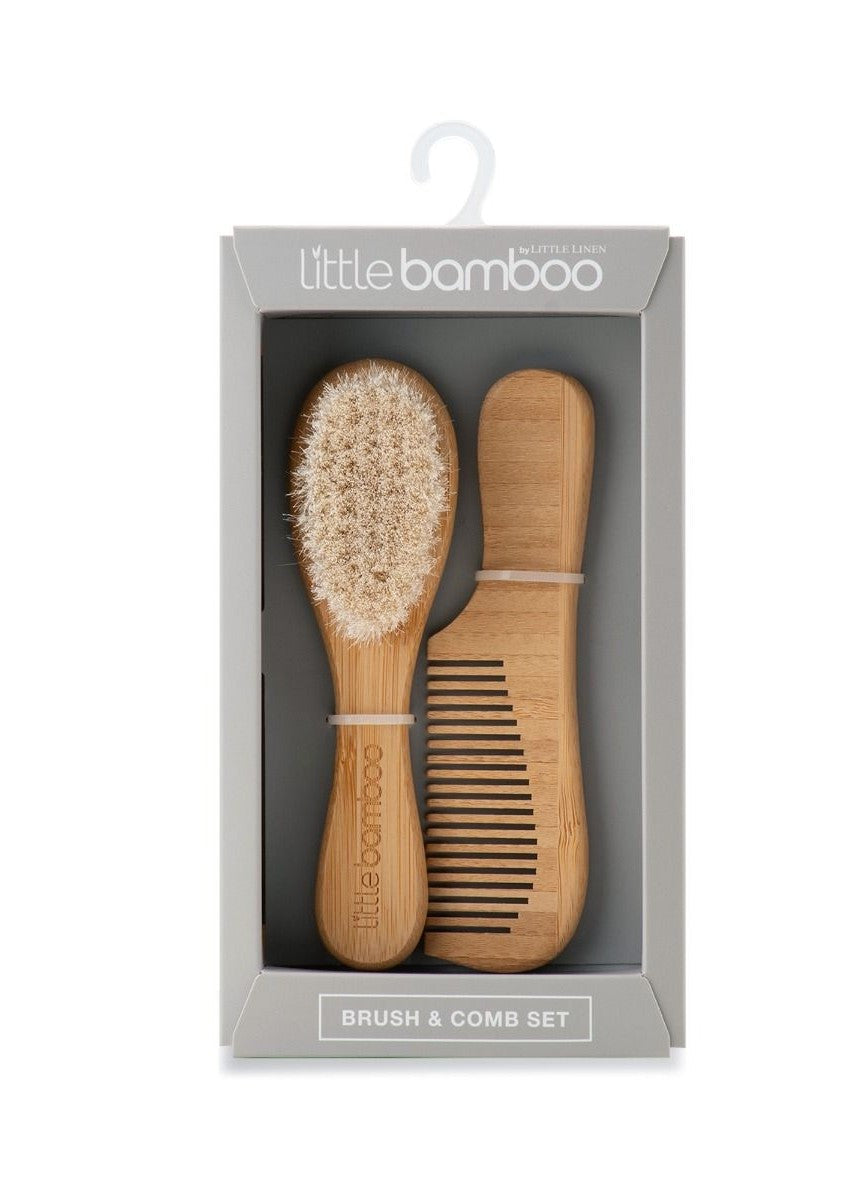 Little Bamboo Brush & Comb Set