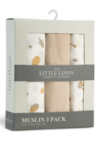 Muslin 3pk - Nectar Bear