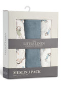 Little Linen Muslin 3PK Barklife Dog