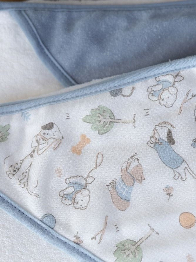 Little Linen Hooded Towel 2pk - Barklife Dog