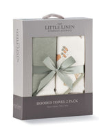 Farmyard Lamb 2-Pack Hooded Towels