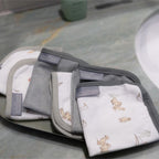 Towelling Washer 6PK - Farmyard Lamb