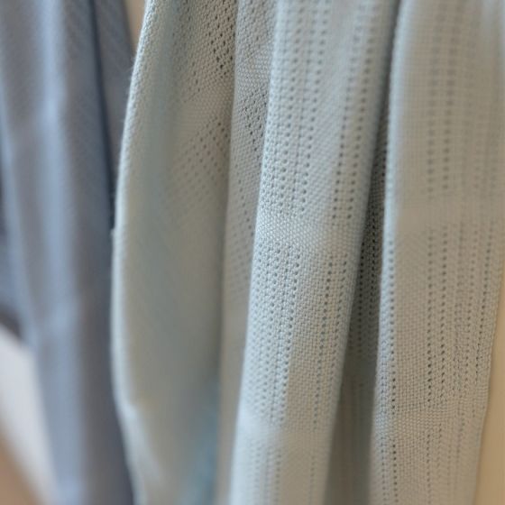 Little Bamboo Cellular Blanket 2Pk - Bayleaf