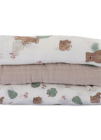 Muslin 3pk - Bushland Bear