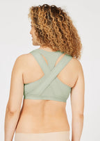 Lotus Hands Free Pumping Bra - Sage by Cake Lingerie