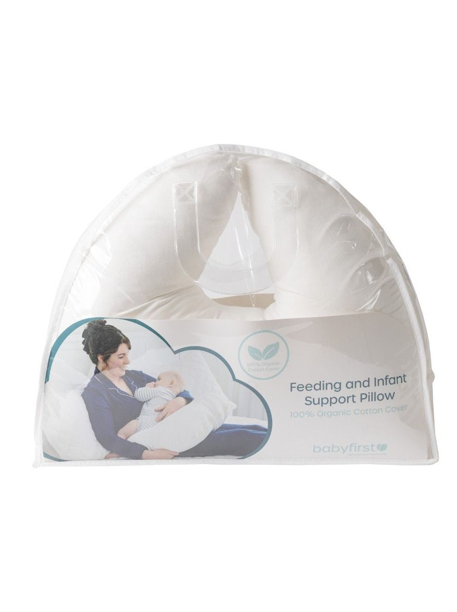 Organic Cotton Feeding & Infant Support Pillow