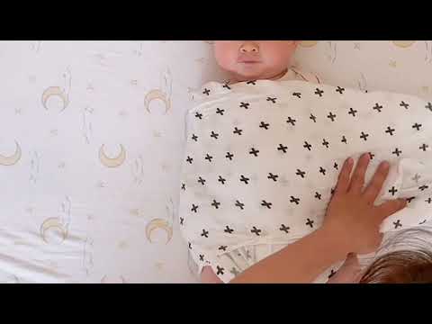 Large Bamboo Muslin Swaddle