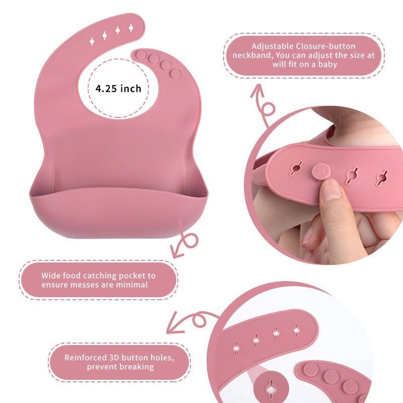 Silicone Feeding Set - Smoky Grey